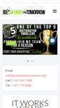 Mobile Screenshot of beskinnybytomorrow.com